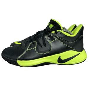 Men’s Nike Fly.By Mid Black/Green CU4601-001 Basketball Shoes SIZE 9.5 LIKE NEW